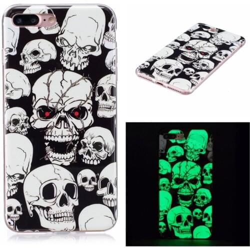 200pcs/lot Flower Animal Cute Cartoon Luminous Case Soft TPU cover For Samsung A50/A30/A20/J7 2018/S6/S5/S10 PLUS/Note 10 pro