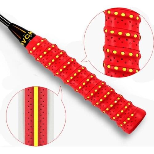 Racket Sleeve Long Lasting Anti Slip Bright Color Anti-slip Overgrip Tennis Racquet Racket Grip for Tennis Racket