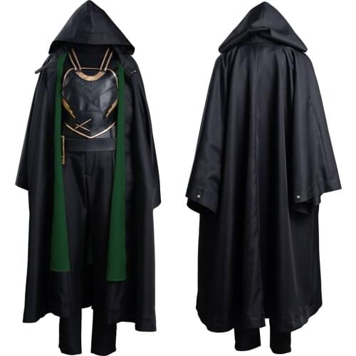 TV Sylvie Lady Loki Cosplay Costume Outfits Cloak Full Set Halloween Carnival Suit