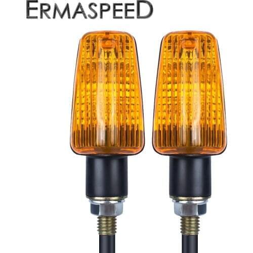 Universal Motorcycle Turn Signal Indicator Lightings Light Led Lamp Bulb Blinker Flasher For Motorcycle Cafe Racer Motorbike