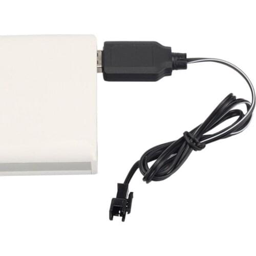USB Charging Cable Ni-Cd Ni-MH Batteries Pack SM Plug Adapter 7.2V 250mA Output Remote Control Toy LX9B