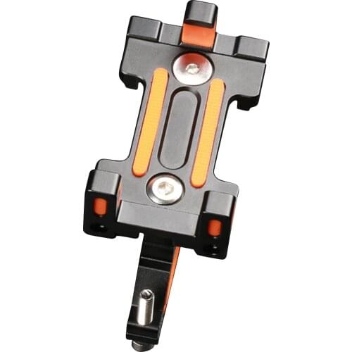 Bicycle Phone Holder Handlebar Mobile Phone Clip Stand 360-Degree Rotating Cell Phone Holder Bracket For Cycling Bike Accessory