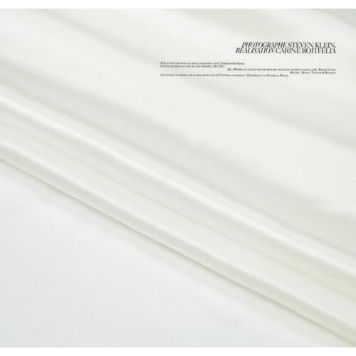 Visual impact effect of new pure white lined silk wool segment is better than silk cotton thick lined/shirt Dubai single househo