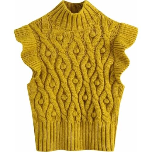 Women Geometric Crochet Knitting Sweater Casual Femme High Collar Butterfly Sleeve Pullover Lady Loose Tops SW911