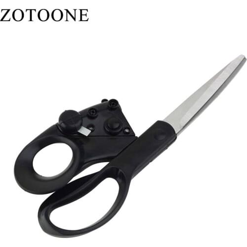 ZOTOONE 1pcs DIY Apparel Sewing & Fabric Laser Scissors Useful Cuts Straight Fast Laser Guided Tailors Scissors Sewing Tool C