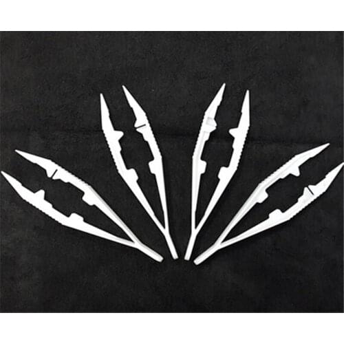 Trendy Kids DIY Tweezers Creative Perler Beads Educational Develpment Toys White Color 11.5cm 1PCS Good Quality Jewelry Tool