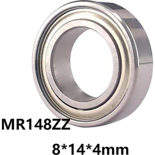 5pcs/lot MR148ZZ Deep Groove Ball Miniature Mini bearings MR148ZZ MR148-ZZ 8*14*4mm 8*14*4 High quality Bearing Steel
