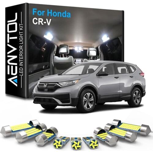AENVTOL Canbus For Honda CRV RD1 2 3 4 MK1 MK2 MK3 MK4 2005 2007 2008 2010 2011 2014 2015 2016 Accessories Interior Light LED