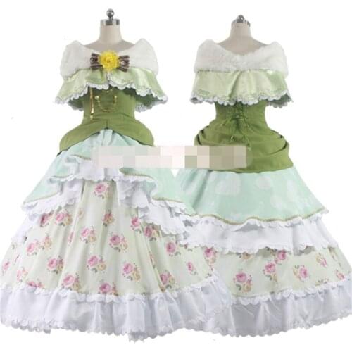 Anime Cosplay Costume Lovelive Ball Dress Koizumi Hanayo Dance Awaken Gorgeous Formal Dress A