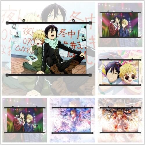 WTQ Anime Posters Noragami Yato Yukine Iki Hiyori Anime Manga Canvas Painting Wall Decor Wall Art Picture Room Decor Home Decor