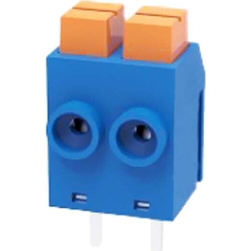 Free shipping 10PCS spring terminalblock 5.0MM HY5.0 screwless connector DG390 DA270 2P 3P combine