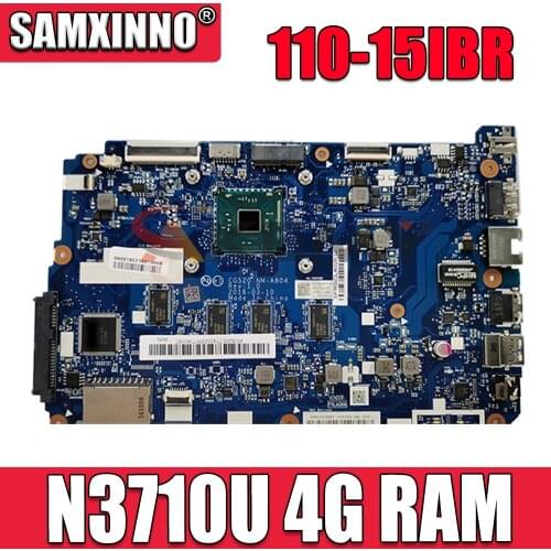 CG520 NM-A804 110-15IBR for Lenovo IdeaPad Laptop motherboard Com CPU N3710U RAM:4GB 100% test ok