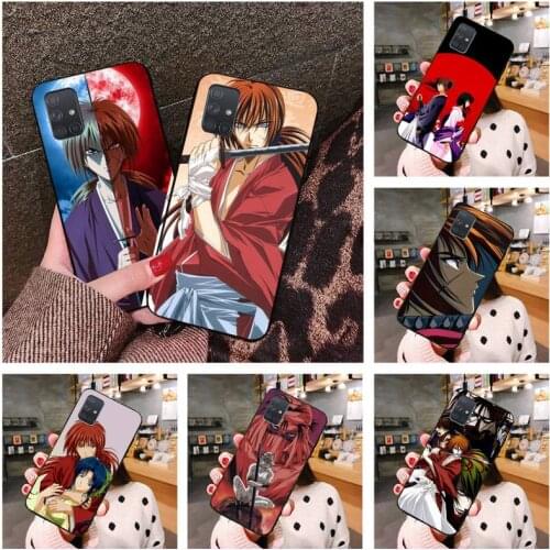 Anime Rurouni Kenshin Phone Case For Samsung Galaxy A52 A21S A02S A12 A31 A81 A10 A30 A40 A50 A70 A80 A71 A51 5G