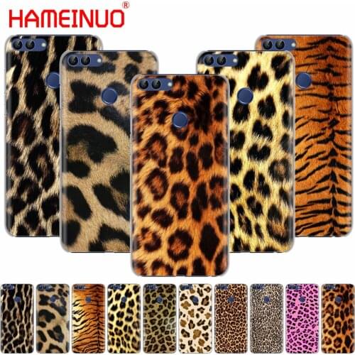 Tiger Leopard Print Panther Photo cell phone Cover Case for huawei Honor 7C Y5 Y625 Y635 Y6 Y7 Y9 2017 2018 Prime PRO
