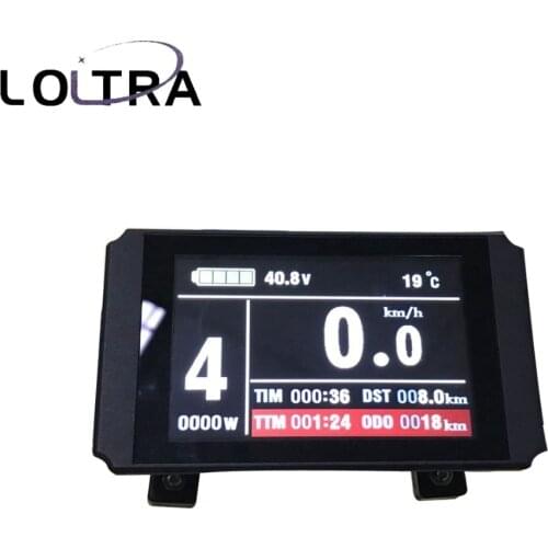 E-bike Display 36V 48V KT-LCD8H Colorful electric bicycle Display with Speed Limit Anti-charge Function