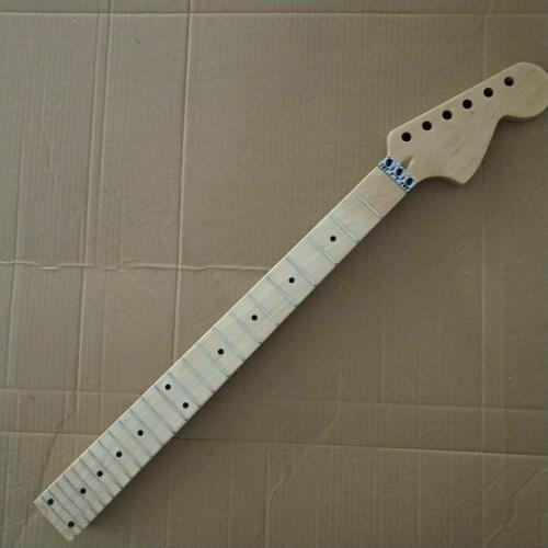 Gloss Big head 24 frets Maple guitar neck maple fingerboard locking nut 25.5inch
