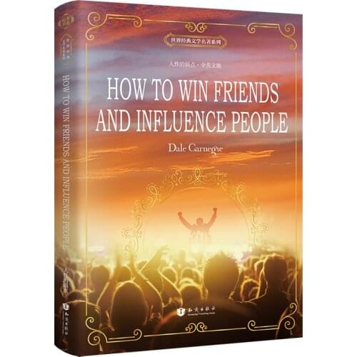 Classic Motivational Psychology Books How To Win Friends and Influence People English Literature Novels Book