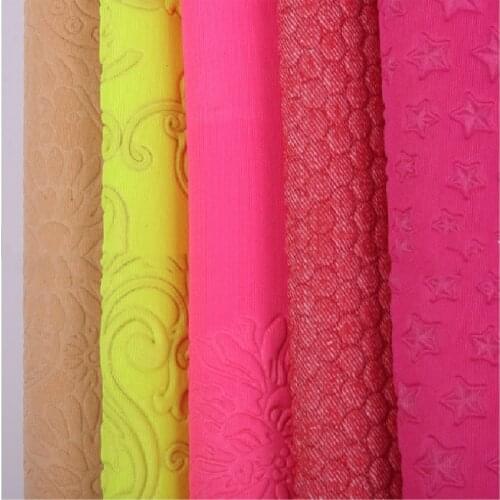 4 yards SBR polyester composite embossed neoprene material, luggage insulation cup cover, mobile phone arm bag, mouse pad fabric