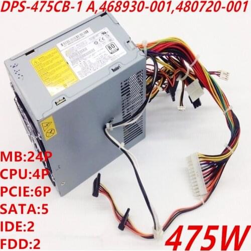 New PSU For HP Z400 XW4600 475W Power Supply DPS-475CB-1 A 468930-001 480720-001