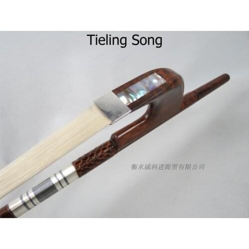 Professional snakewood double bass bow