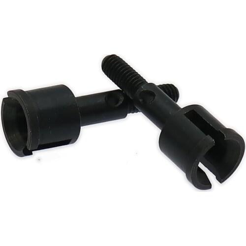 RCAWD 2x #45 Steel Black Iron Wheel Axle For Rc Hobby Model Car 1/10 Hsp 94122 02168 Wheel Axle Hop-up Spare Parts