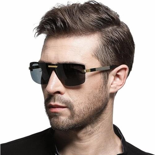 Luxury Sunglasses Men Polarized Classic Pilot Sun Glasses Fishing Driving Goggles UV400 Gafas De Sol Zonnebril Mannen No Box