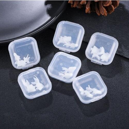 6 Shapes DIY Silicone Mini Goldfish Modeling Cute Fish Resin Art Mold Fillers