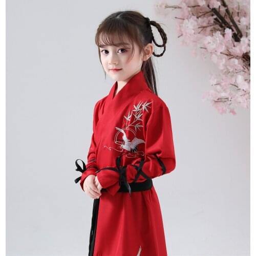 Ancient Chinese National Costumes Hanfu Robe Tang Dynasty Fairy Dress Boys Hanfu Clothing Performance Stage Dance Costumes Wear