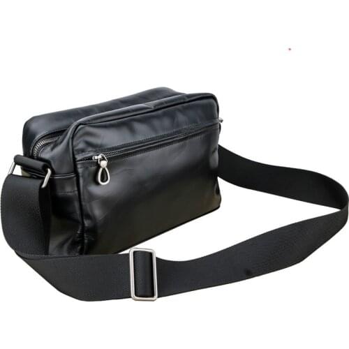 Fashion Messenger Bag Mens Shoulder Genuine Leather Bags Flap Small Male Man Crossbody Bags Mens Straddle Bag