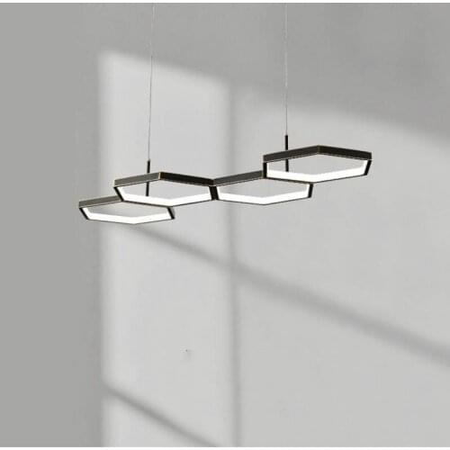 Vintage Bar Kitchen lighting pendant led Lights Honeycomb Office led pendant lights Dining Room Copper pendant Lamp luminaire