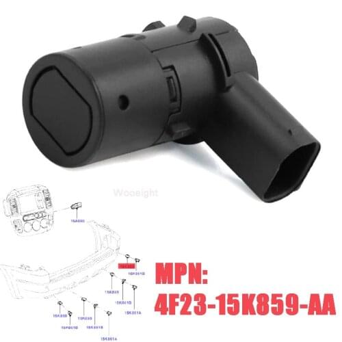 Wooeight New PDC Parking Sensor 4F23-15K859-AA Fit For Ford Escape Explorer F150 F250 F350 F-550 Super Duty Explorer Freestar