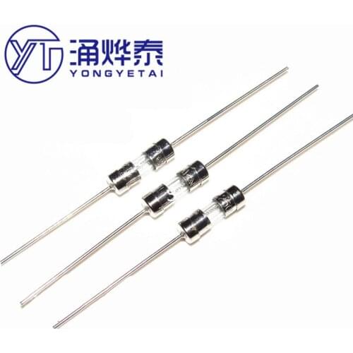 Hot saie 3.6*10mm Fuse F6.3A/F10A/F2A/F5A/F3.15A/F3A/F1A 250V quick disconnect F1000MA/F3000MA Leaded pins fuse