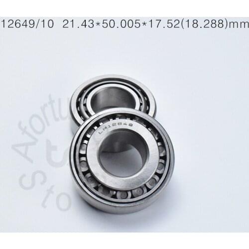 12649 21.43*50.005*17.52(18.288)mm free shippping bearing LM12649/10 Tapered roller bearing Special bearings for automobiles