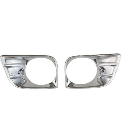 ABS Chrome For Toyota Prado 150 Accessories Front Fog Light Cover Trim For Toyota Land Cruiser Prado Fj150 2010-2013