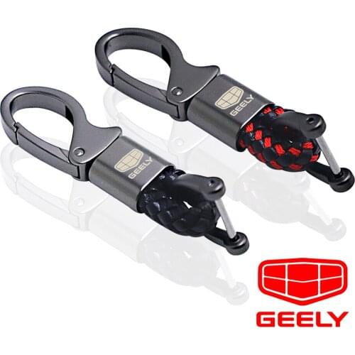 Car Key chain for geely atlas coolray BO RUI YUE CK Saloon EMGRAND ec7 GS GC2 GC5 GC6 GC7 GX2 Haoqing Vision car key ring
