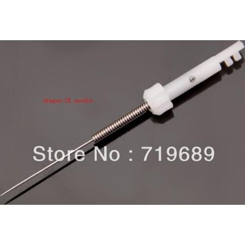 Free shipping 50 pieces 1 Prong Round Needle of Permanent Makeup Tattoo Dragon Machine
