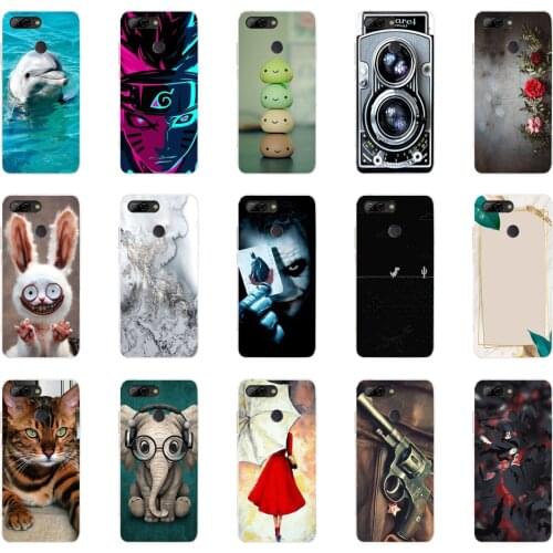 TPU Case For ZTE Blade V9 V 9 cute Cat Patterned cover for zte blade v9 5.7 inch Soft Silicone Back phone cases coque Fundas 6