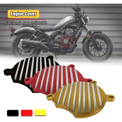 CNC Right Engine Case Cover Guard Crash Slider Falling Protector For HONDA Rebel CMX 300 500 CMX300 CMX500 2020 2019 2018 2017