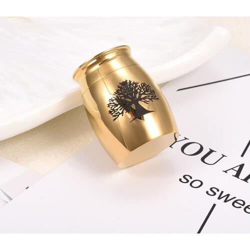 CL020 40*29mm 30*20mm 25*16mm 3 Different Cremation Jewelry Pet/Human Ashes Urn Funeral Casket Memorial Urn Top Selling