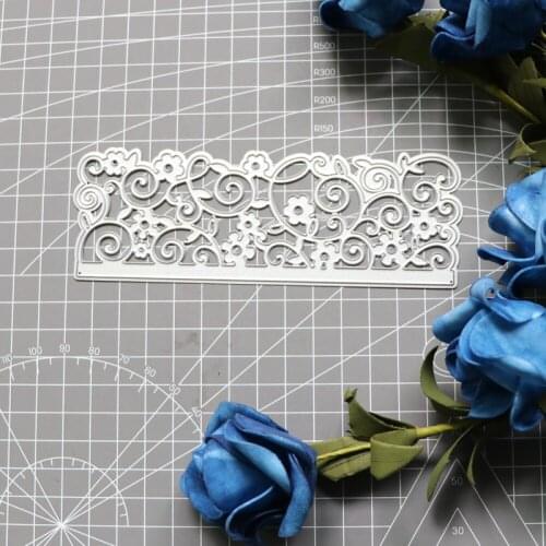 Lace Flower Leaf Frame Metal Cutting Dies for DIY Scrapbooking Album Paper Cards Decorative Crafts Embossing Die Cuts