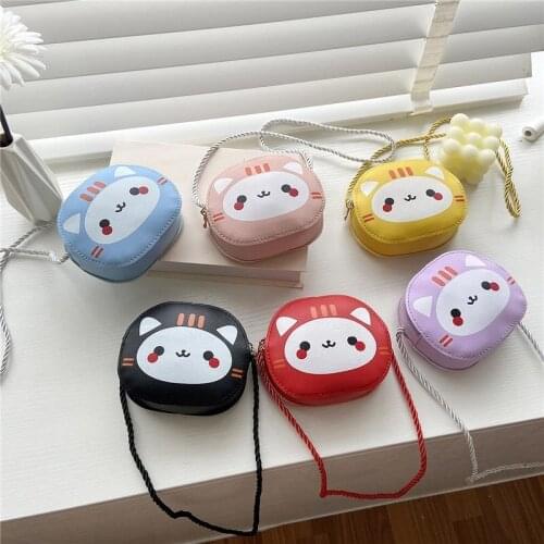 Cartoon Childrens Mini Shoulder Crossbody Bags Cute Girls Princess Coin Purse Wallet Little Baby Kids Accessories Handbags Gift