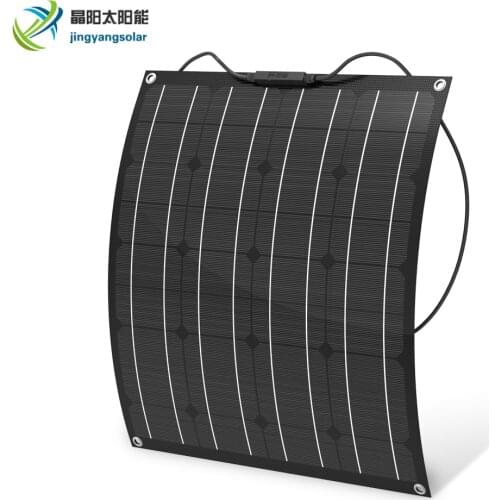 New flexible solar panel 50w of ETFE material to charge the battery