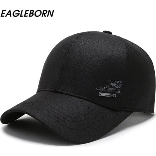 2021 New Spring Autumn Men Baseball Cap Dad Hat Black Gray Mens Hats and Caps Snapback Baseball Dad Cap Hat Classic Shade Caps
