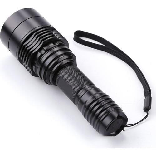 Night Vision Hunting Torch Infrared Zoom Torch Flashlight Battery Powered 850nm LED Portable Maintenance LED Flashlight