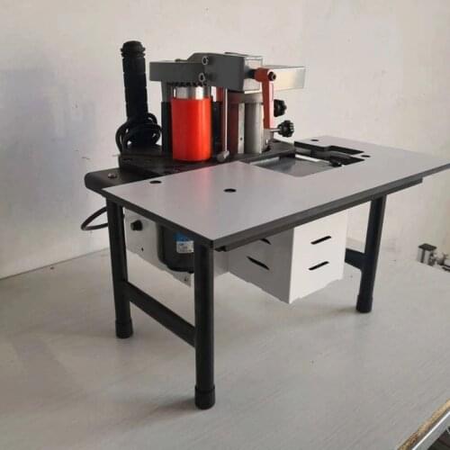 Manual edge banding machine portable edge banding machine woodworking edge banding machine double-sided adhesive