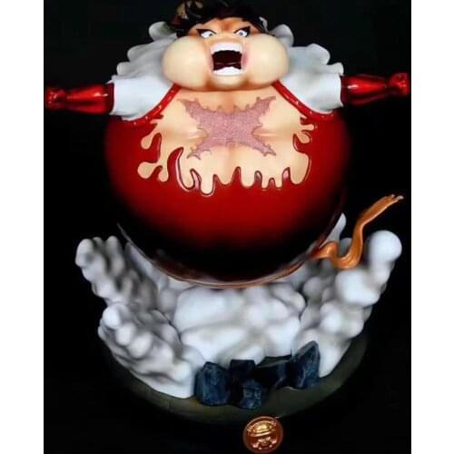 Cute Anime One Piece Monkey D Luffy GEAR Fourth 4 Tank Man GK Statue PVC Action Figure Collectible Model Kids Toys Doll 30cm