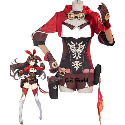 Genshin Impact Mondstadt Amber Uniform Outfit Games Cosplay Costumes