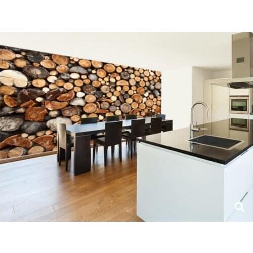 Custom landscape wallpaper,wooden houses in Maldives sea scenery for the living room bedroom TV background wall papel de parede