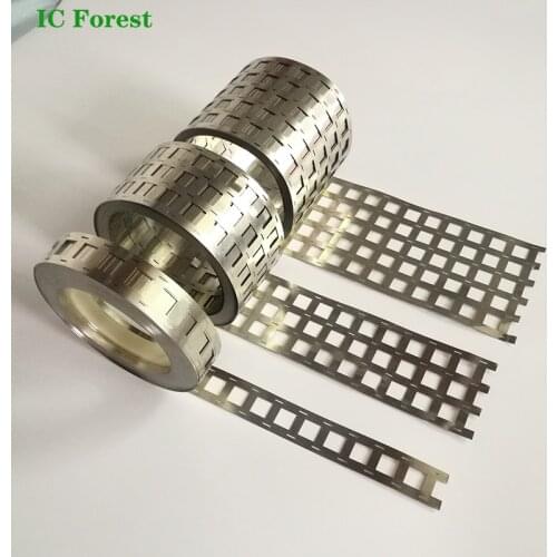 2P/4P/6P 18650 21700 Nickel Sheet e-bike Li-ion Battery Nickel Plated Steel Strip Connector Battery Spot Welding 0.15mm