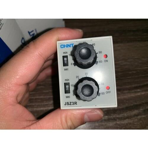 220V Chint Reciprocating Time Delay Type Time Relay JSZ3R 60S / 60min ST3PR
